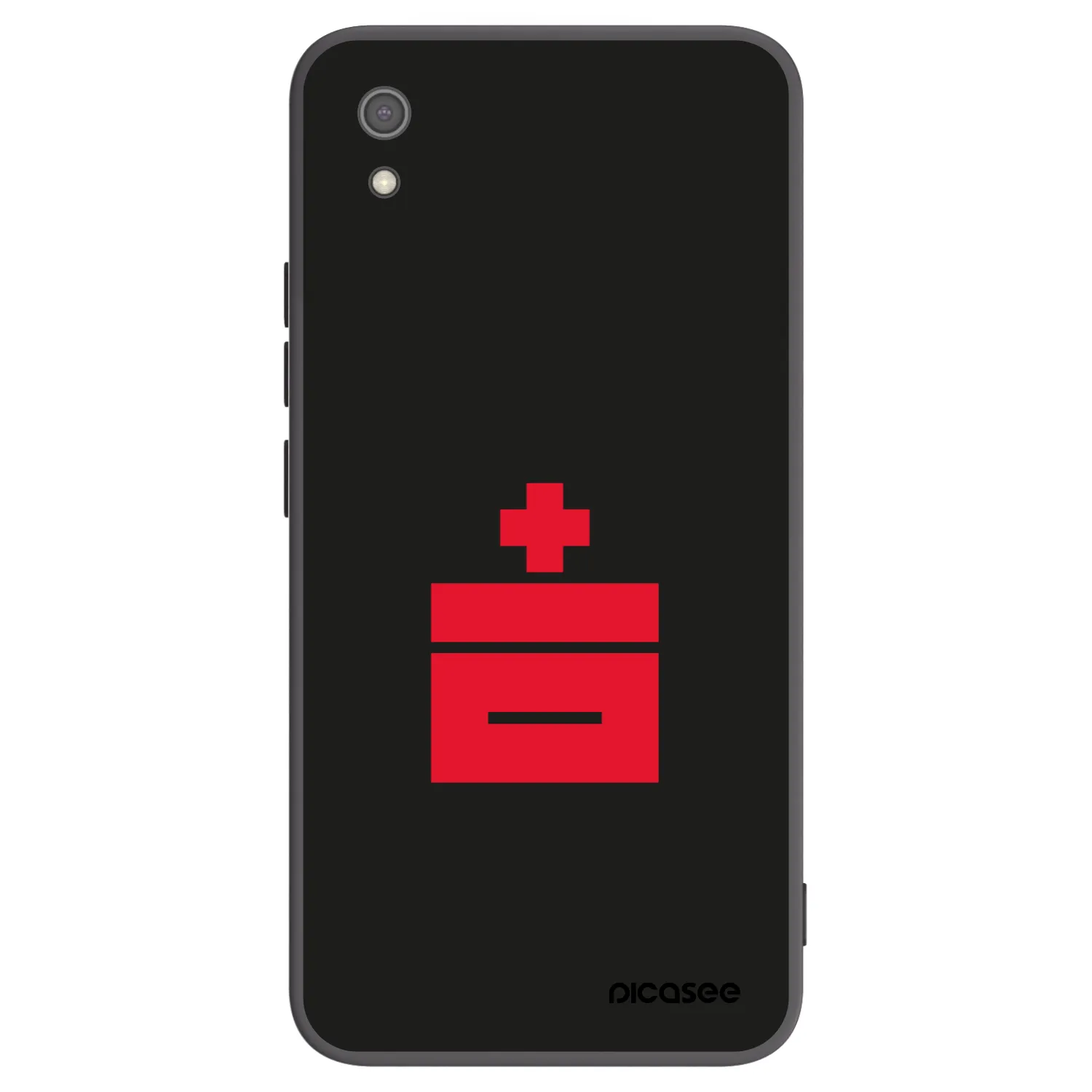 Picasee fekete szilikon tok az alábbi mobiltelefonokra Xiaomi Redmi 7A - Le Plastenciaga