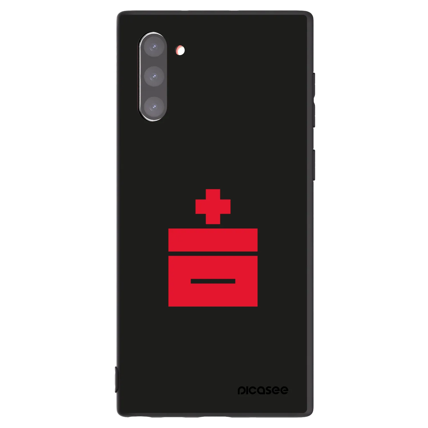 Picasee fekete szilikon tok az alábbi mobiltelefonokra Samsung Galaxy Note 10 N970F - Le Plastenciaga