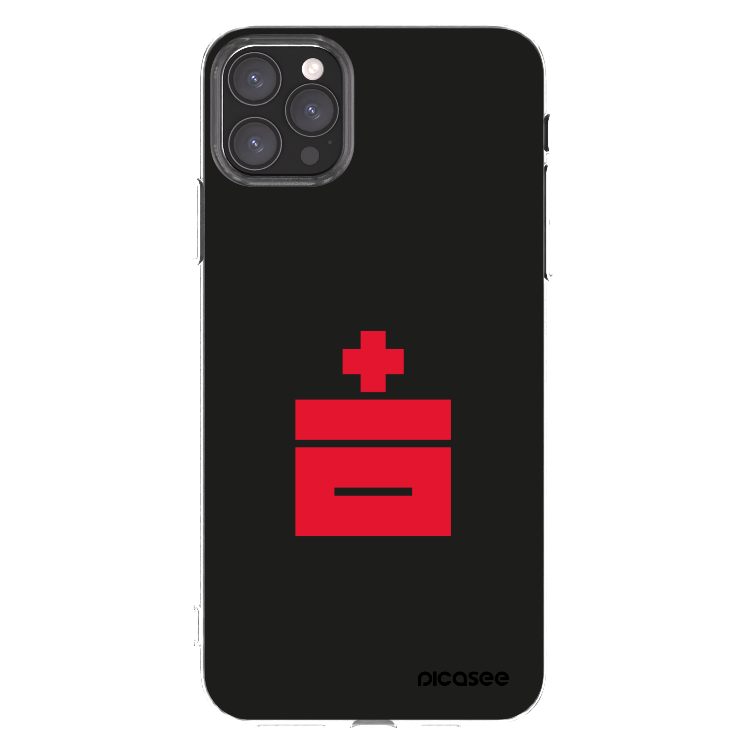 Picasee átlátszó szilikon tok az alábbi mobiltelefonokra Apple iPhone 11 Pro Max - Le Plastenciaga