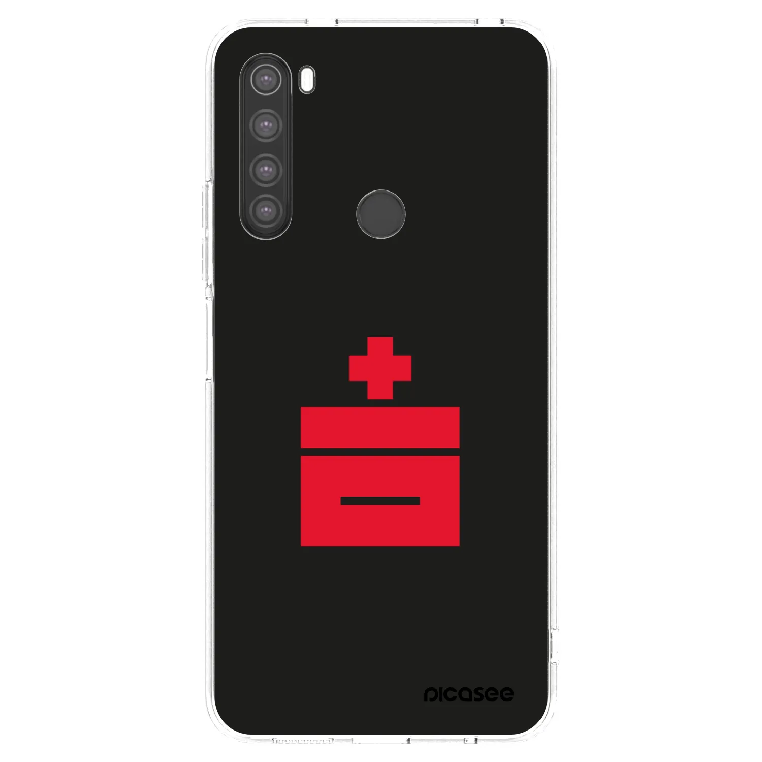 Picasee átlátszó szilikon tok az alábbi mobiltelefonokra Xiaomi Redmi Note 8 - Le Plastenciaga