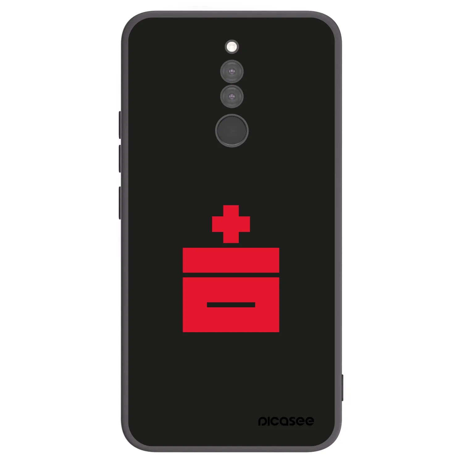 Picasee fekete szilikon tok az alábbi mobiltelefonokra Xiaomi Redmi 8 - Le Plastenciaga