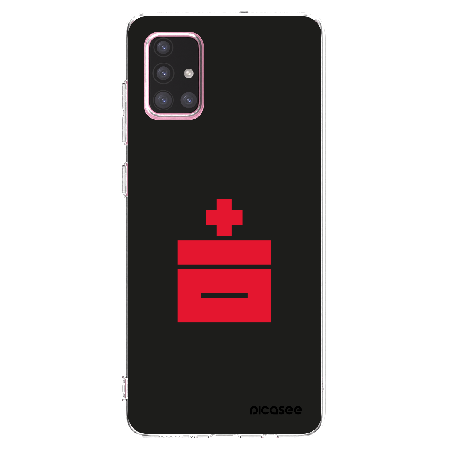 Picasee átlátszó szilikon tok az alábbi mobiltelefonokra Samsung Galaxy A71 A715F - Le Plastenciaga