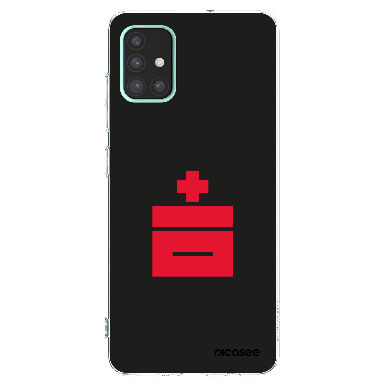 Picasee átlátszó szilikon tok az alábbi mobiltelefonokra Samsung Galaxy A51 A515F - Le Plastenciaga