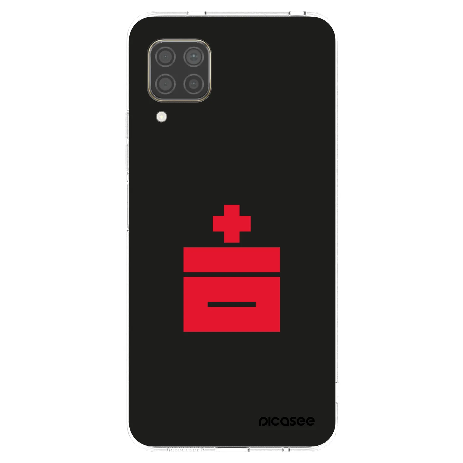 Picasee átlátszó szilikon tok az alábbi mobiltelefonokra Huawei P40 Lite - Le Plastenciaga