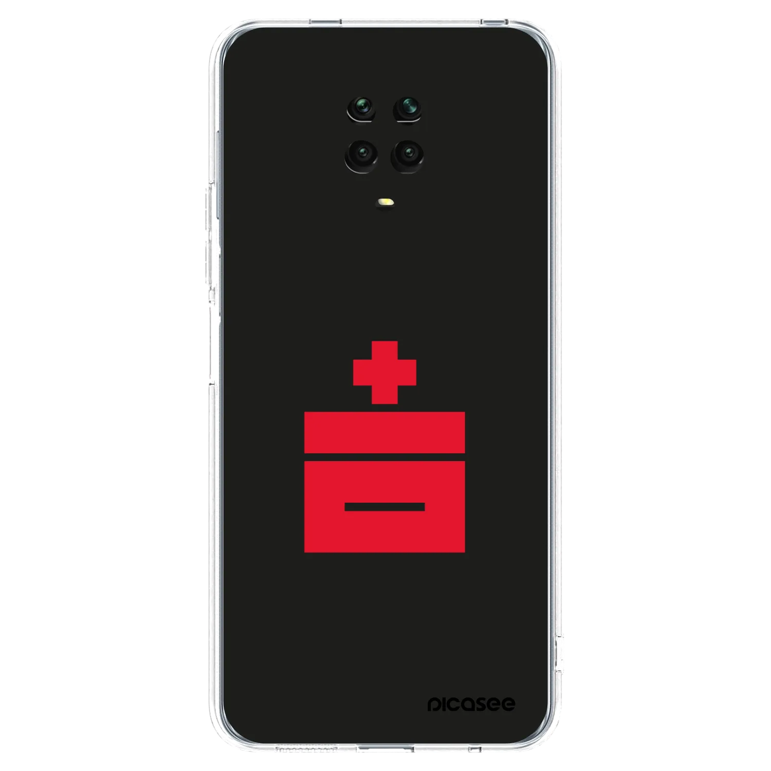 Picasee átlátszó szilikon tok az alábbi mobiltelefonokra Xiaomi Redmi Note 9S - Le Plastenciaga