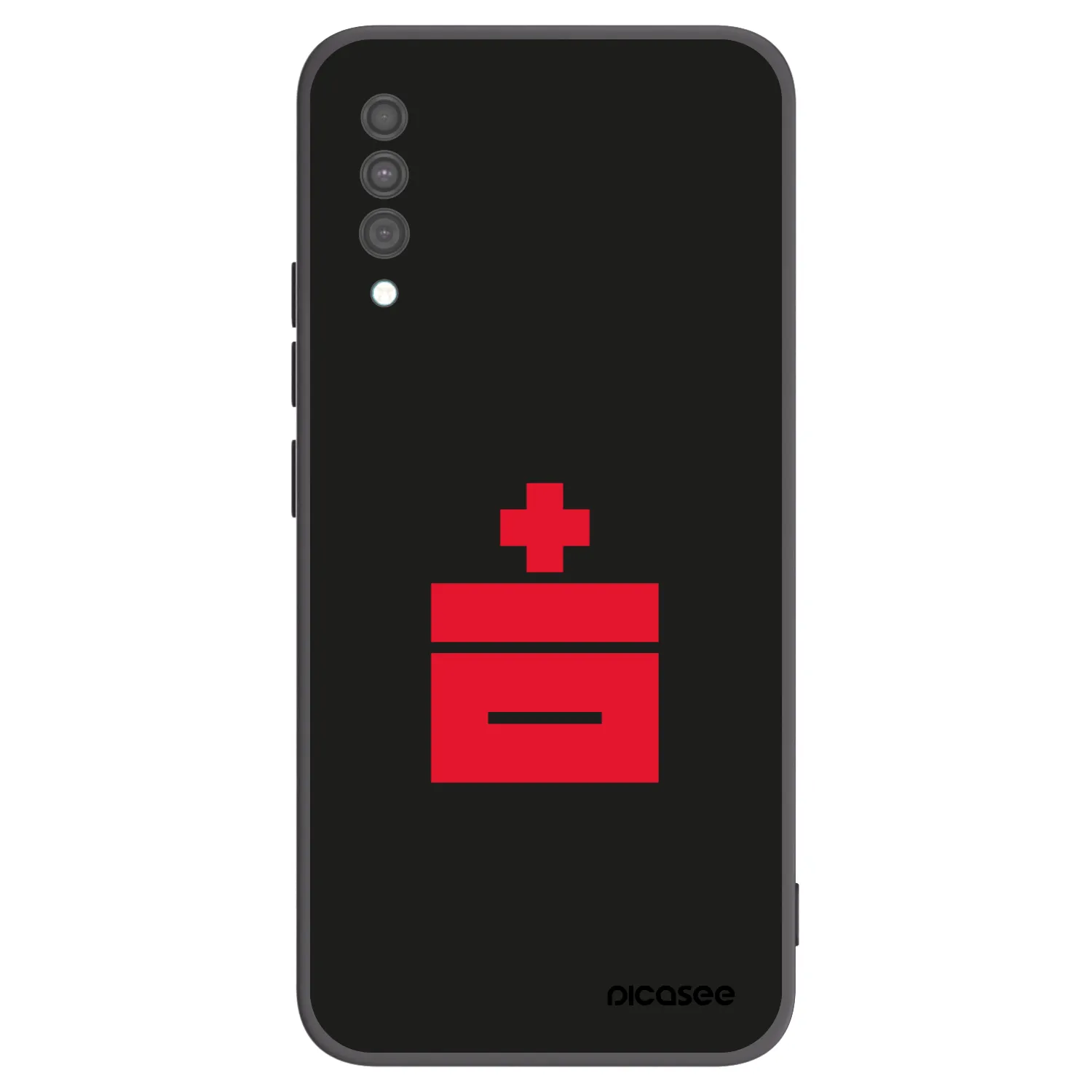 Picasee fekete szilikon tok az alábbi mobiltelefonokra Samsung Galaxy A30s A307F - Le Plastenciaga