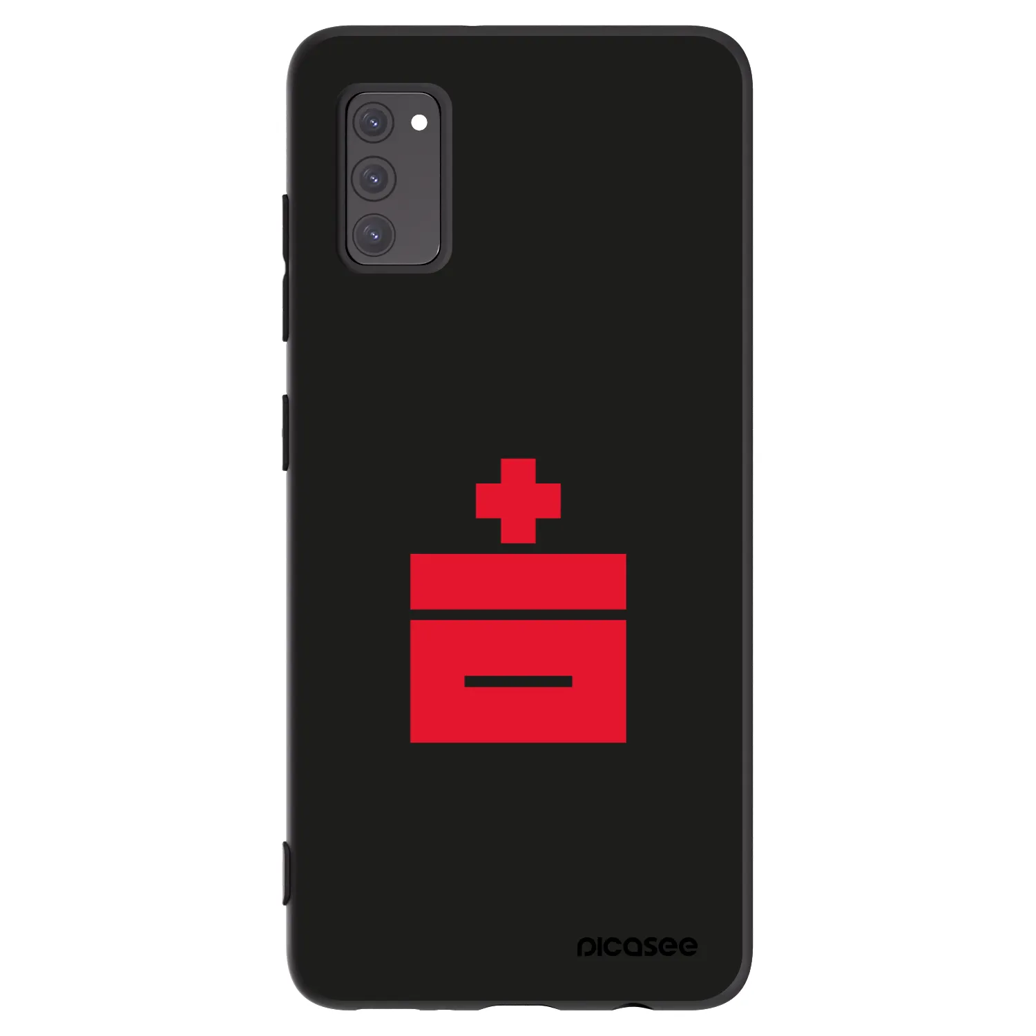 Picasee fekete szilikon tok az alábbi mobiltelefonokra Samsung Galaxy A41 A415F - Le Plastenciaga