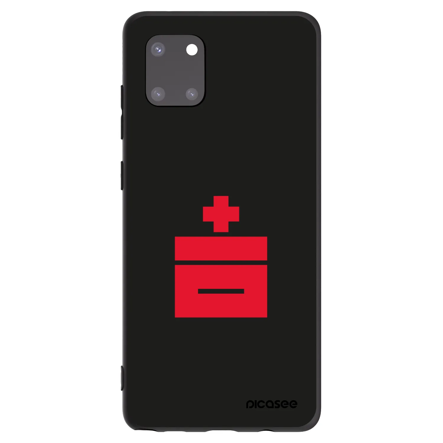 Picasee fekete szilikon tok az alábbi mobiltelefonokra Samsung Galaxy Note 10 Lite N770F - Le Plastenciaga