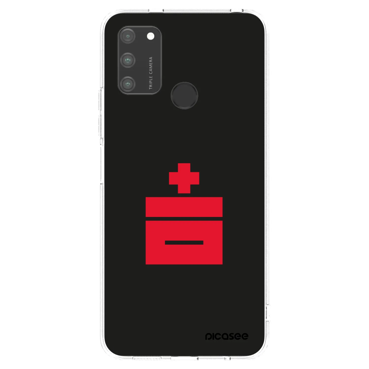 Picasee átlátszó szilikon tok az alábbi mobiltelefonokra Honor 9A - Le Plastenciaga