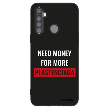 Picasee fekete szilikon tok az alábbi mobiltelefonokra Realme 5 - More PLASTENCIAGA