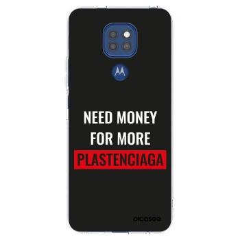 Picasee átlátszó szilikon tok az alábbi mobiltelefonokra Motorola Moto G9 Play - More PLASTENCIAGA