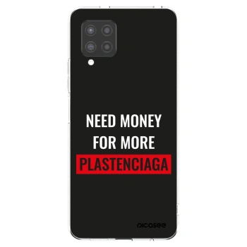 Picasee átlátszó szilikon tok az alábbi mobiltelefonokra Samsung Galaxy A42 A426B - More PLASTENCIAGA