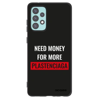 Picasee fekete szilikon tok az alábbi mobiltelefonokra Samsung Galaxy A72 A725F - More PLASTENCIAGA