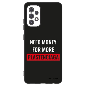Picasee fekete szilikon tok az alábbi mobiltelefonokra Samsung Galaxy A32 5G A326B - More PLASTENCIAGA