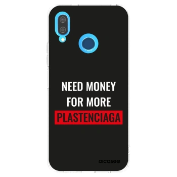 Picasee átlátszó szilikon tok az alábbi mobiltelefonokra Huawei P20 Lite - More PLASTENCIAGA