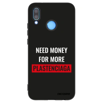 Picasee fekete szilikon tok az alábbi mobiltelefonokra Huawei P20 Lite - More PLASTENCIAGA