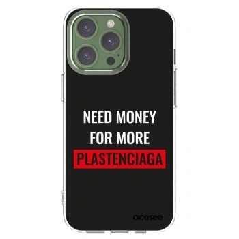 Picasee átlátszó szilikon tok az alábbi mobiltelefonokra Apple iPhone 13 Pro - More PLASTENCIAGA