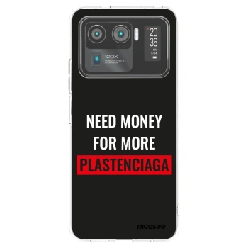 Picasee átlátszó szilikon tok az alábbi mobiltelefonokra Xiaomi Mi 11 Ultra - More PLASTENCIAGA