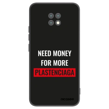 Picasee fekete szilikon tok az alábbi mobiltelefonokra Xiaomi Redmi Note 9T - More PLASTENCIAGA
