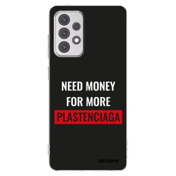 Picasee átlátszó szilikon tok az alábbi mobiltelefonokra Samsung Galaxy A52s 5G A528B - More PLASTENCIAGA