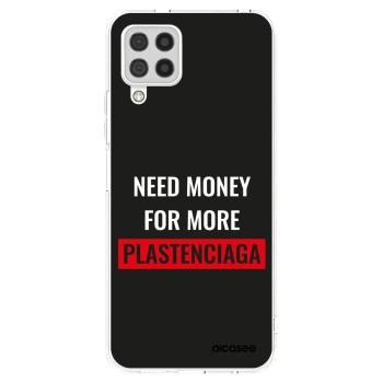 Picasee átlátszó szilikon tok az alábbi mobiltelefonokra Samsung Galaxy A22 A225F 4G - More PLASTENCIAGA