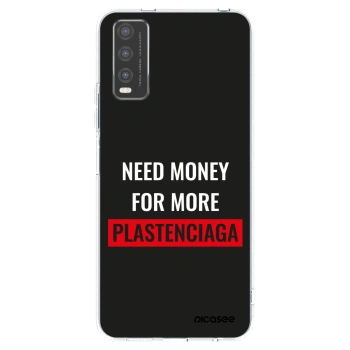 Picasee átlátszó szilikon tok az alábbi mobiltelefonokra Vivo Y20s - More PLASTENCIAGA