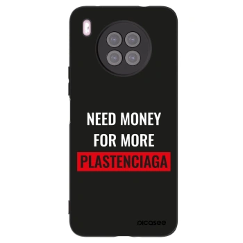 Picasee fekete szilikon tok az alábbi mobiltelefonokra Huawei Nova 8i - More PLASTENCIAGA