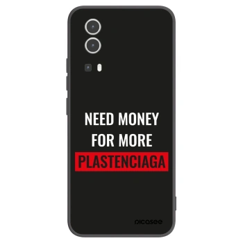 Picasee fekete szilikon tok az alábbi mobiltelefonokra Vivo Y72 5G - More PLASTENCIAGA