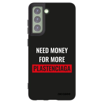 Picasee fekete szilikon tok az alábbi mobiltelefonokra Samsung Galaxy S21 FE 5G - More PLASTENCIAGA