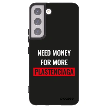 Picasee fekete szilikon tok az alábbi mobiltelefonokra Samsung Galaxy S22 5G - More PLASTENCIAGA