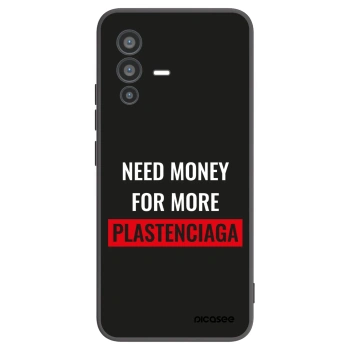 Picasee fekete szilikon tok az alábbi mobiltelefonokra Vivo V23 5G - More PLASTENCIAGA