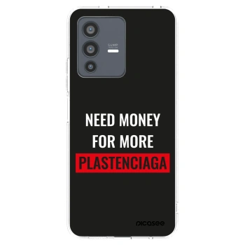 Picasee átlátszó szilikon tok az alábbi mobiltelefonokra Vivo V23 5G - More PLASTENCIAGA