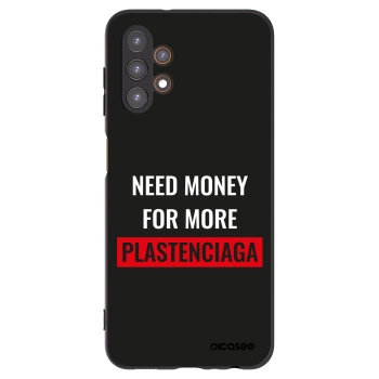 Picasee fekete szilikon tok az alábbi mobiltelefonokra Samsung Galaxy A13 4G A135 - More PLASTENCIAGA