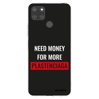 Picasee átlátszó szilikon tok az alábbi mobiltelefonokra Realme C21Y - More PLASTENCIAGA