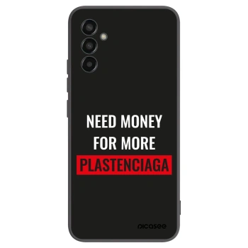 Picasee fekete szilikon tok az alábbi mobiltelefonokra Samsung Galaxy M13 M135F - More PLASTENCIAGA