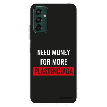 Picasee átlátszó szilikon tok az alábbi mobiltelefonokra Samsung Galaxy M13 M135F - More PLASTENCIAGA