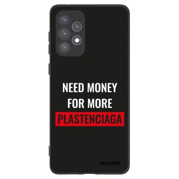 Picasee fekete szilikon tok az alábbi mobiltelefonokra Samsung Galaxy A73 5G - More PLASTENCIAGA