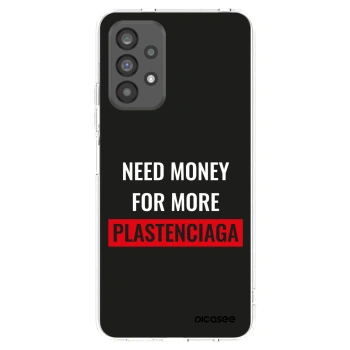 Picasee átlátszó szilikon tok az alábbi mobiltelefonokra Samsung Galaxy A73 5G - More PLASTENCIAGA