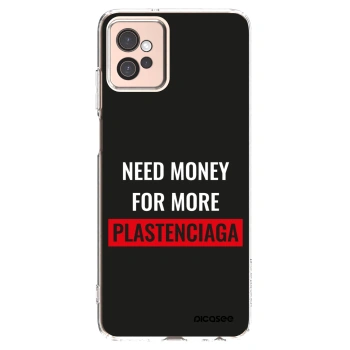 Picasee átlátszó szilikon tok az alábbi mobiltelefonokra Motorola Moto G32 - More PLASTENCIAGA