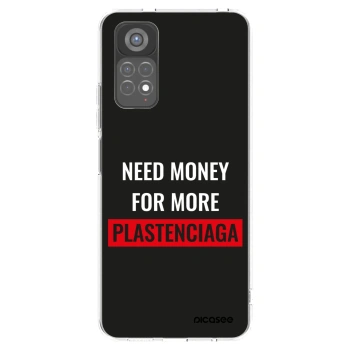 Picasee átlátszó szilikon tok az alábbi mobiltelefonokra Xiaomi Redmi Note 11S 5G - More PLASTENCIAGA