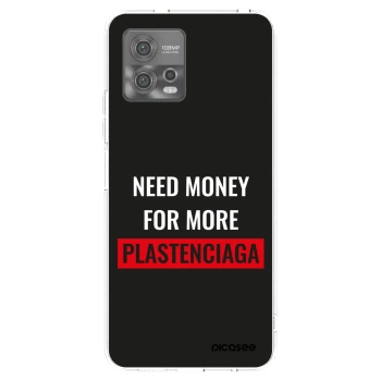 Picasee átlátszó szilikon tok az alábbi mobiltelefonokra Motorola Moto G72 - More PLASTENCIAGA