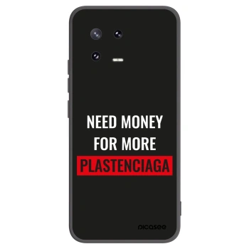 Picasee fekete szilikon tok az alábbi mobiltelefonokra Xiaomi 13 Pro - More PLASTENCIAGA