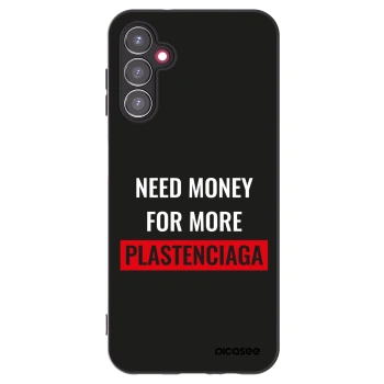 Picasee fekete szilikon tok az alábbi mobiltelefonokra Samsung Galaxy A14 4G A145R - More PLASTENCIAGA