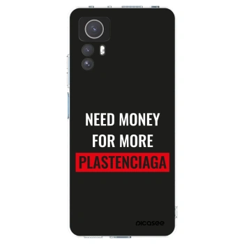 Picasee átlátszó szilikon tok az alábbi mobiltelefonokra Xiaomi Redmi Note 12S - More PLASTENCIAGA