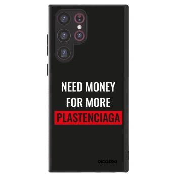 Picasee ULTIMATE CASE PowerShare Samsung Galaxy S22 Ultra 5G - készülékre - More PLASTENCIAGA