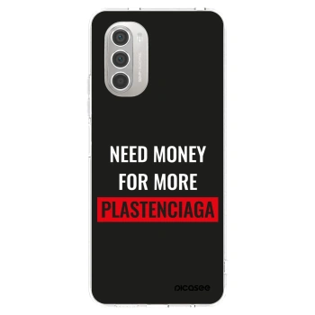 Picasee átlátszó szilikon tok az alábbi mobiltelefonokra Motorola Moto G51 - More PLASTENCIAGA