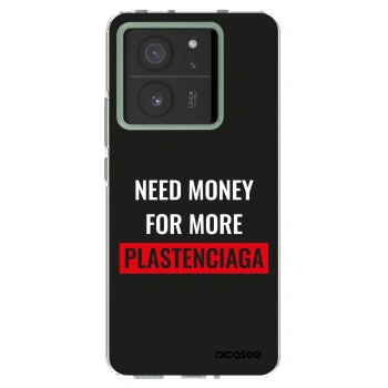 Picasee átlátszó szilikon tok az alábbi mobiltelefonokra Xiaomi 13T Pro - More PLASTENCIAGA