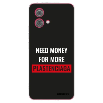 Picasee átlátszó szilikon tok az alábbi mobiltelefonokra Motorola Moto G84 5G - More PLASTENCIAGA