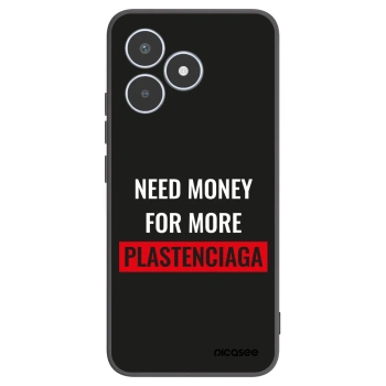 Picasee fekete szilikon tok az alábbi mobiltelefonokra Realme C53 - More PLASTENCIAGA