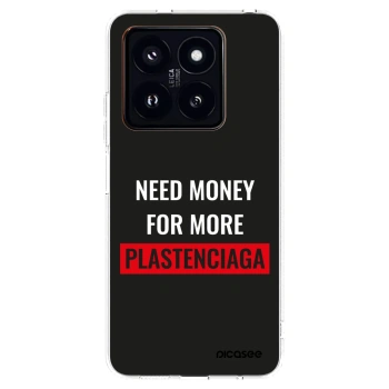 Picasee átlátszó szilikon tok az alábbi mobiltelefonokra Xiaomi 14 Pro - More PLASTENCIAGA